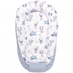 5 delni komplet Jukki Comfort Balloon Travel Blue Minky 5 delni komplet Jukki Comfort Balloon Travel Blue Minky